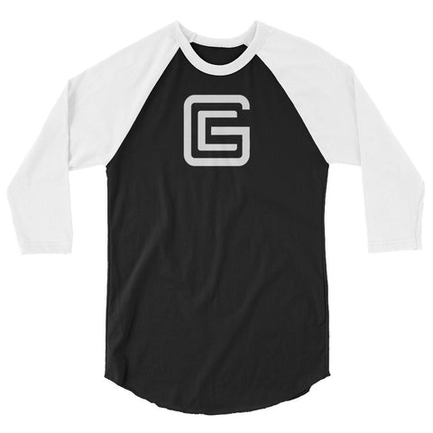 Gamin Empire White 3/4 Sleeve Raglan Shirt