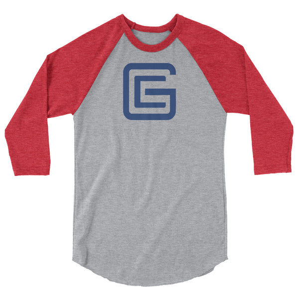 Gamin Empire Blue 3/4 Sleeve Raglan Shirt