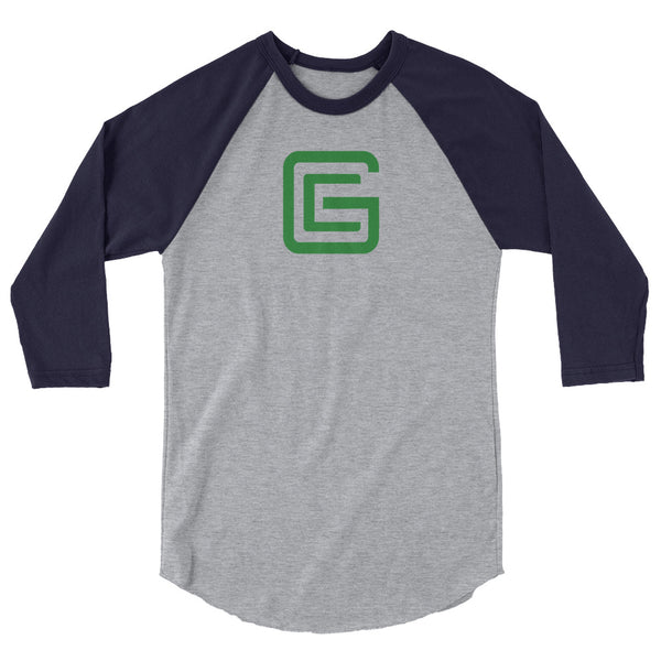 Gamin Empire Green 3/4 Sleeve Raglan Shirt