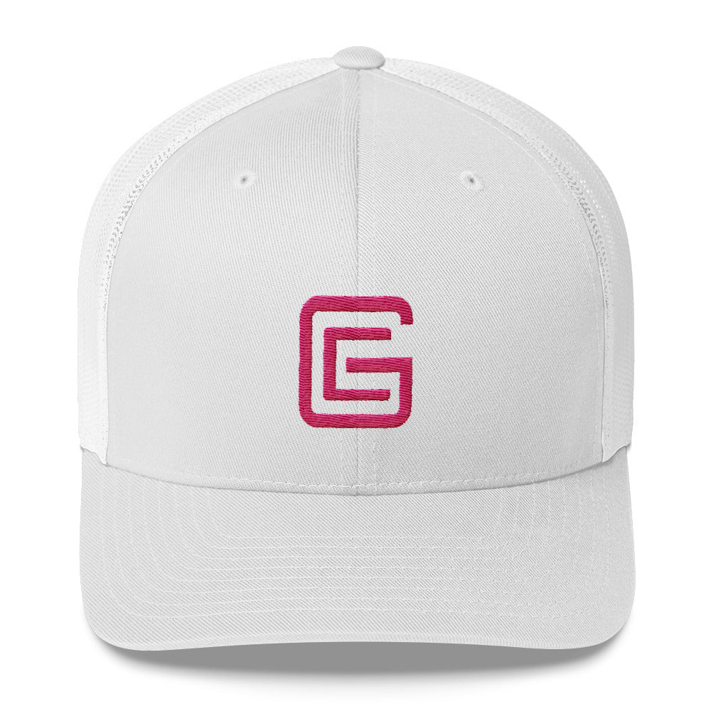 Gamin Empire Pink Stitch Trucker Cap