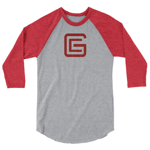 Gamin Empire Red 3/4 Sleeve Raglan Shirt