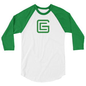 Gamin Empire Green 3/4 Sleeve Raglan Shirt